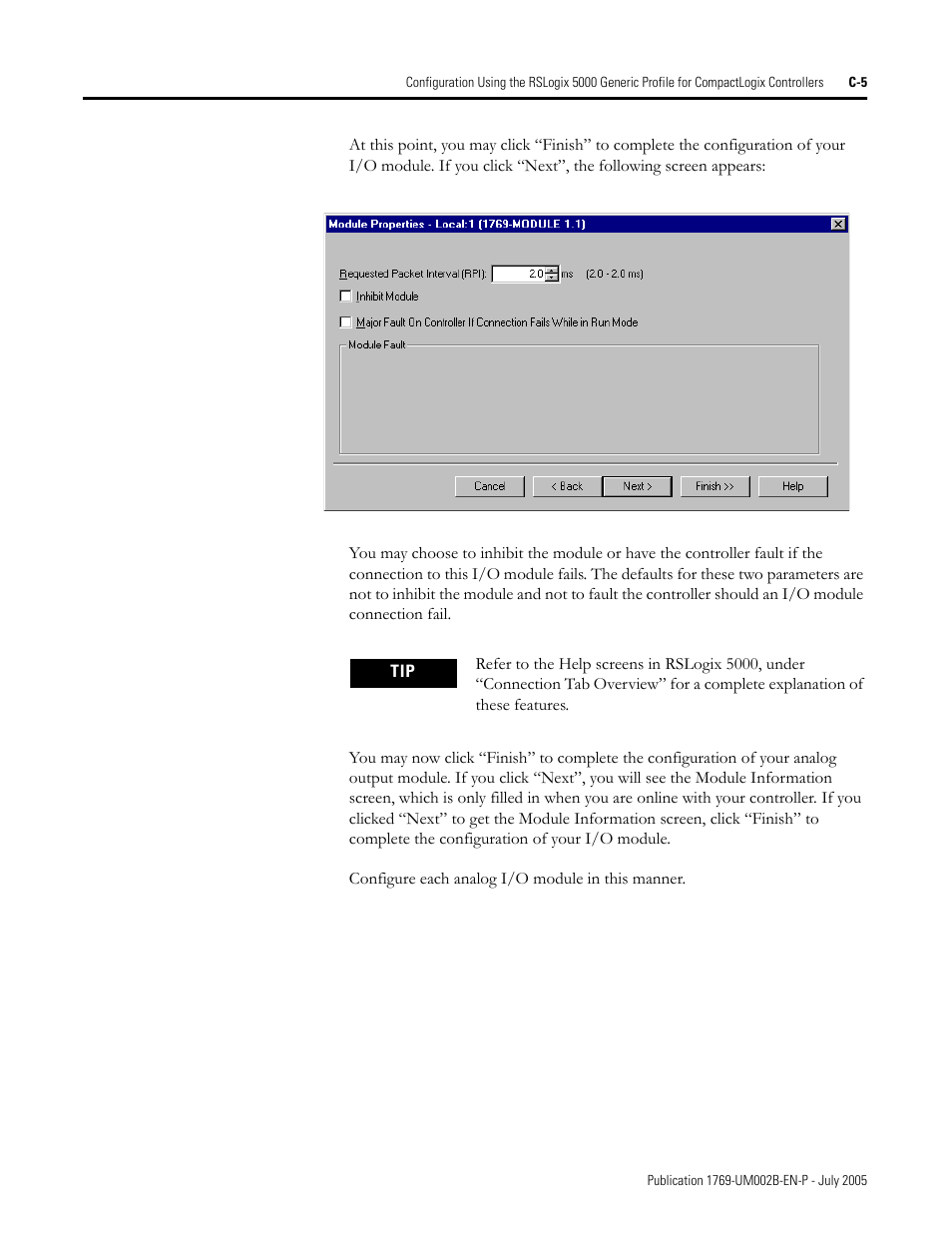 Rockwell Automation 1769-OF2 Compact I/O Analog Modules User Manual | Page 157 / 184