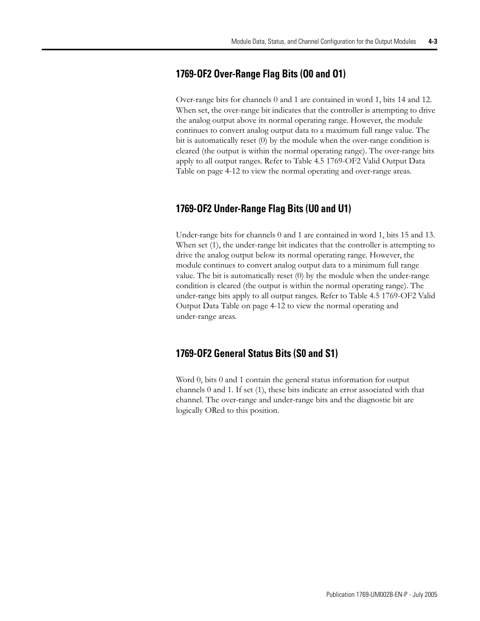 Rockwell Automation 1769-OF2 Compact I/O Analog Modules User Manual | Page 85 / 184