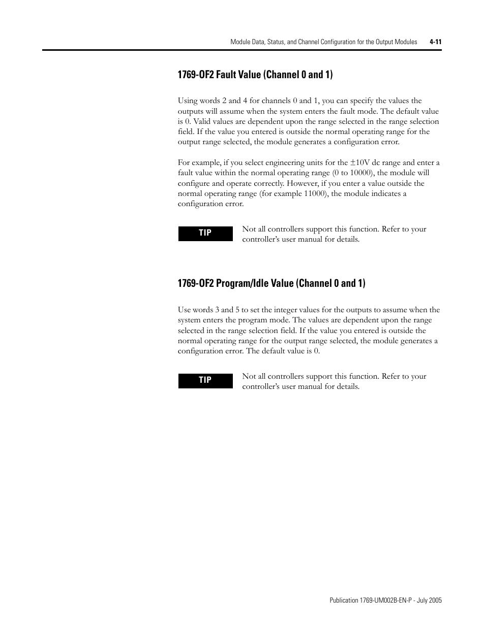 Rockwell Automation 1769-OF2 Compact I/O Analog Modules User Manual | Page 93 / 184