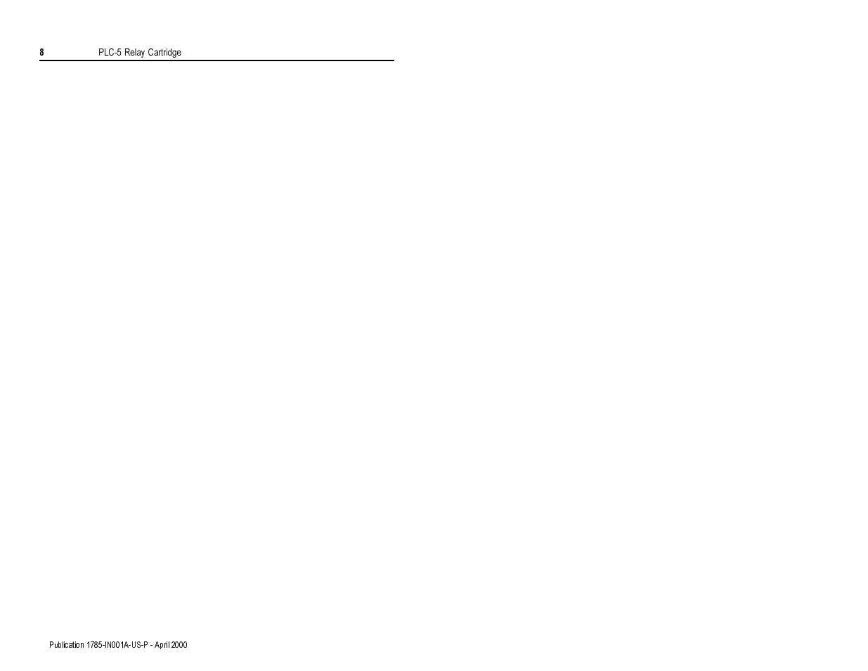 Rockwell Automation 1785-RC Application Relay Interface Installation Instruction User Manual | Page 8 / 12