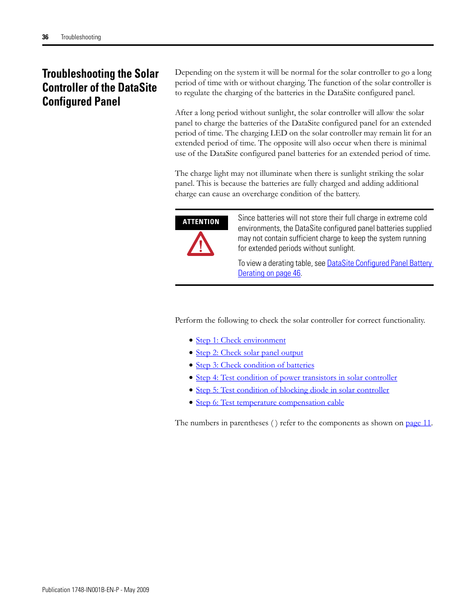 Rockwell Automation 1748 DataSite Configured Panel Installation Instructions User Manual | Page 36 / 56