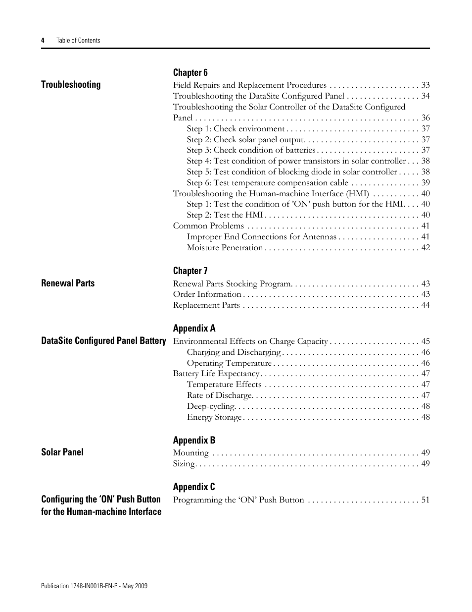 Rockwell Automation 1748 DataSite Configured Panel Installation Instructions User Manual | Page 4 / 56