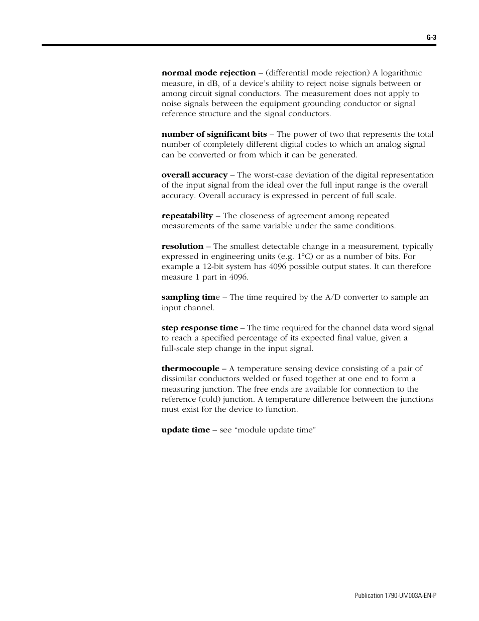 Rockwell Automation 1790P-T4T0 CompactBlock LDX I/O Thermocouple Modules User Manual | Page 101 / 112