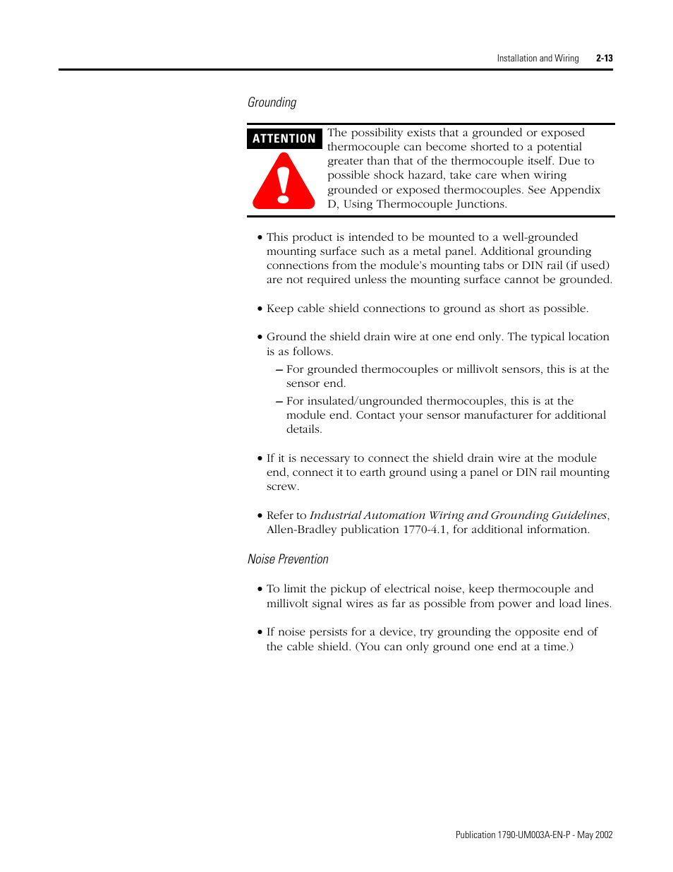 Rockwell Automation 1790P-T4T0 CompactBlock LDX I/O Thermocouple Modules User Manual | Page 27 / 112