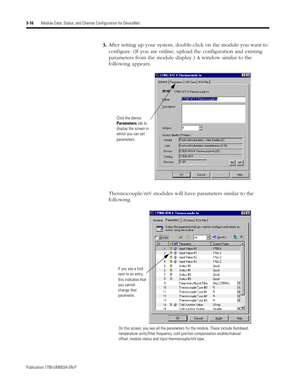 Rockwell Automation 1790P-T4T0 CompactBlock LDX I/O Thermocouple Modules User Manual | Page 46 / 112