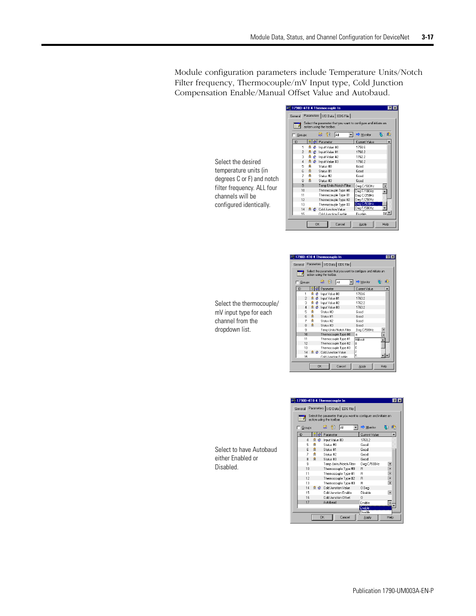 Rockwell Automation 1790P-T4T0 CompactBlock LDX I/O Thermocouple Modules User Manual | Page 47 / 112