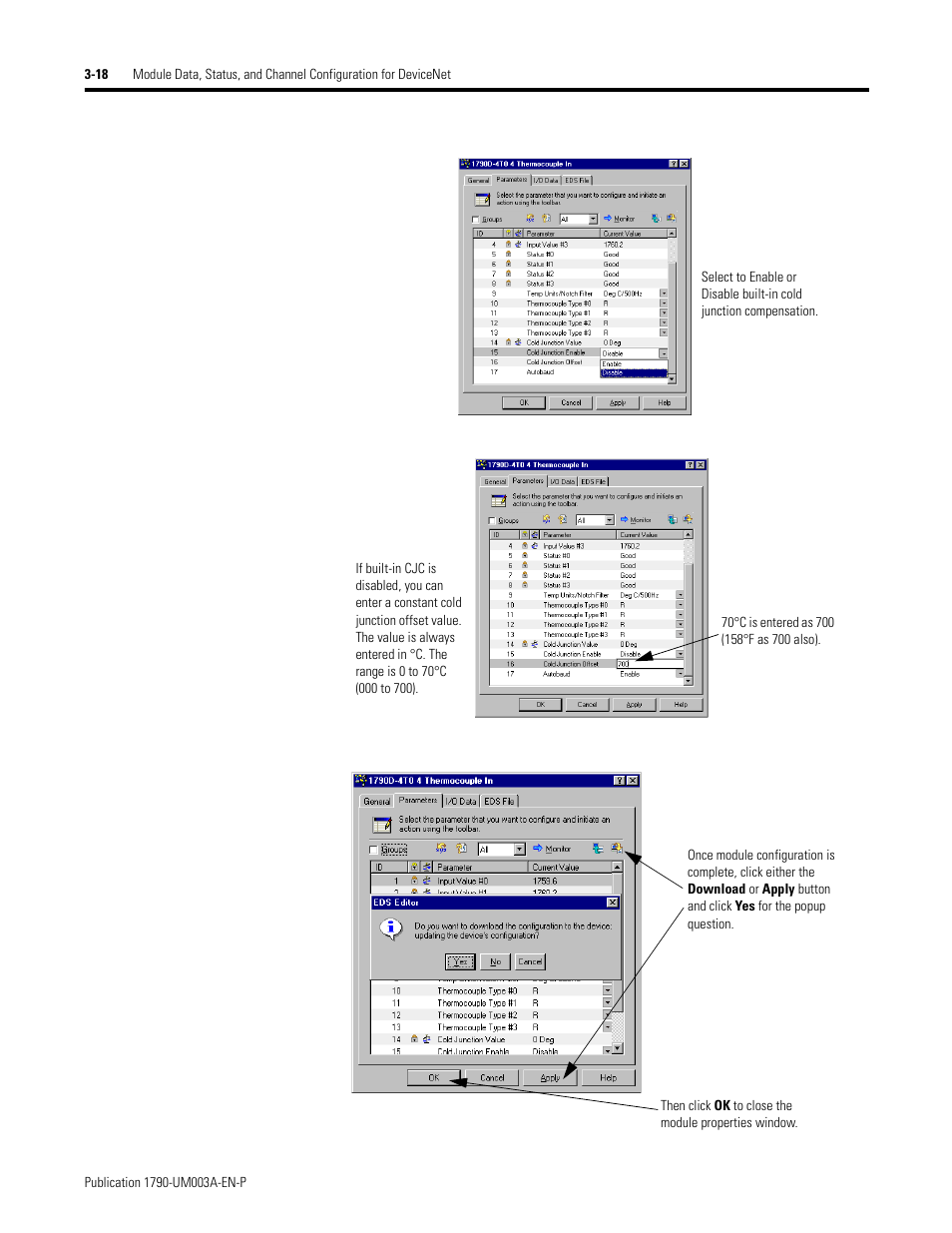 Rockwell Automation 1790P-T4T0 CompactBlock LDX I/O Thermocouple Modules User Manual | Page 48 / 112