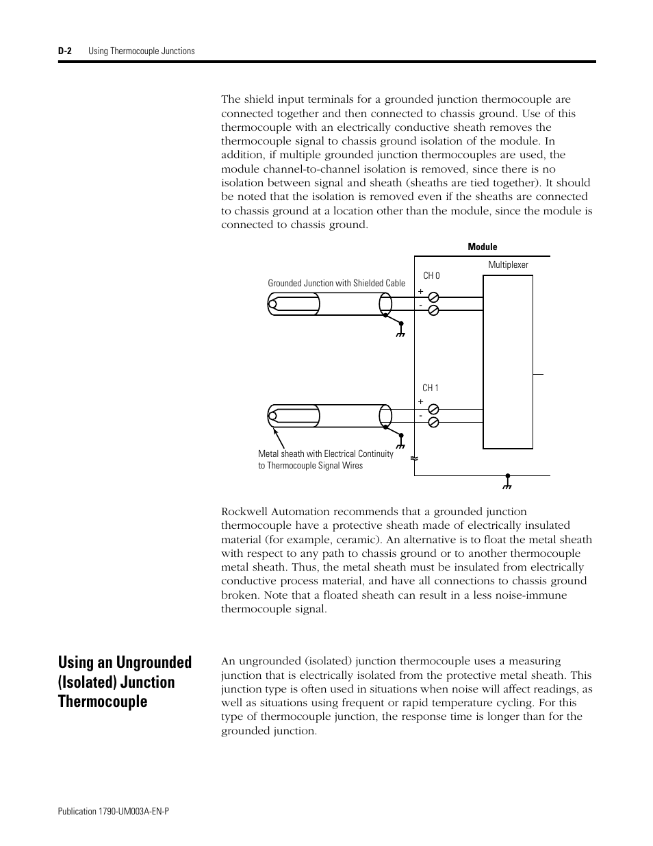 Rockwell Automation 1790P-T4T0 CompactBlock LDX I/O Thermocouple Modules User Manual | Page 86 / 112