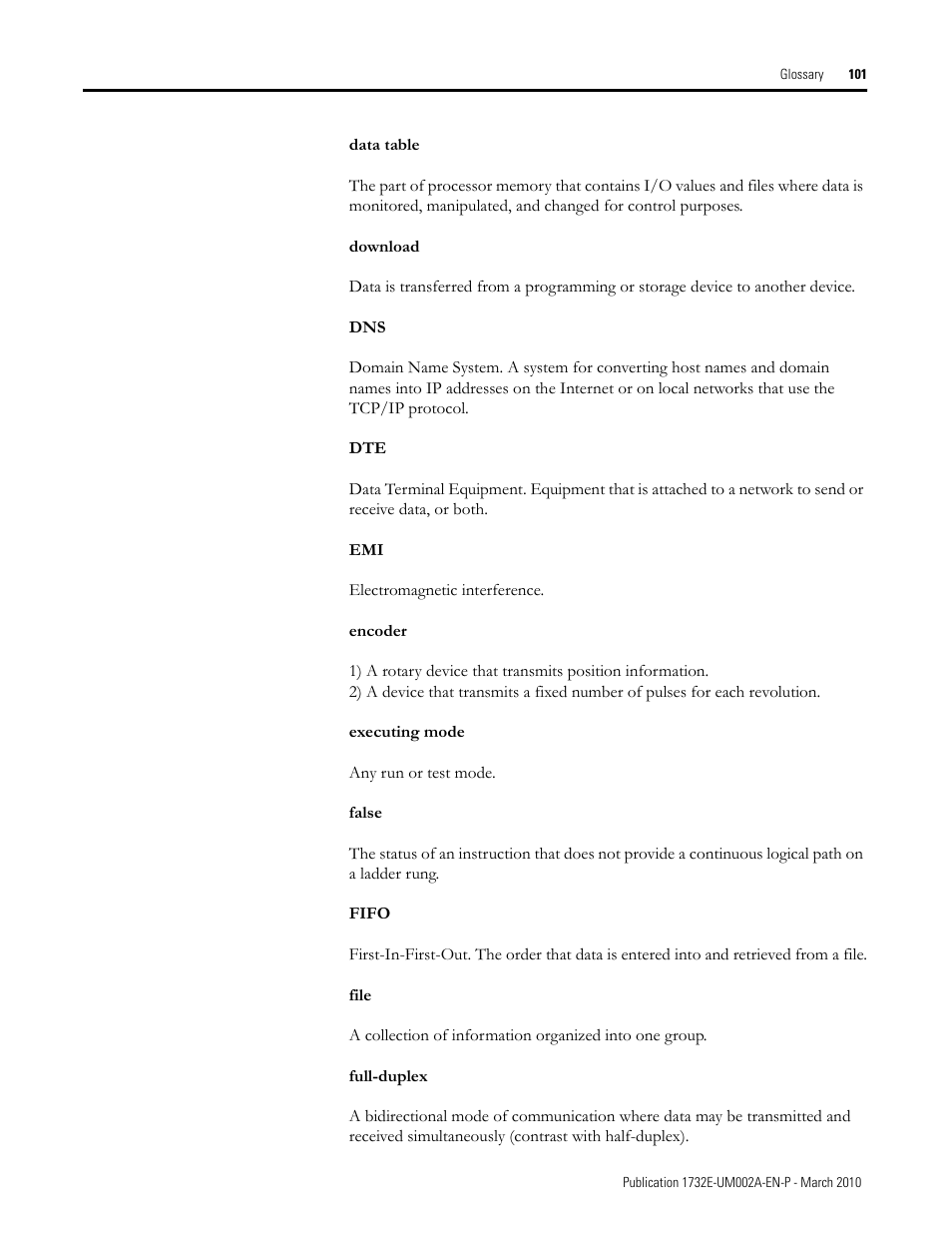 Rockwell Automation 1732E-IB16M12SOEDR EtherNet/IP ArmorBlock supporting Sequence of Events User Manual | Page 109 / 132