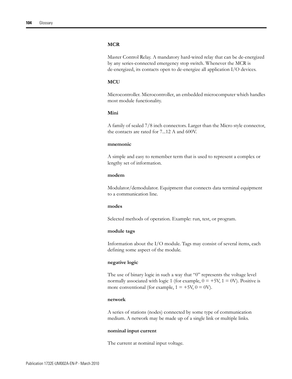 Rockwell Automation 1732E-IB16M12SOEDR EtherNet/IP ArmorBlock supporting Sequence of Events User Manual | Page 112 / 132