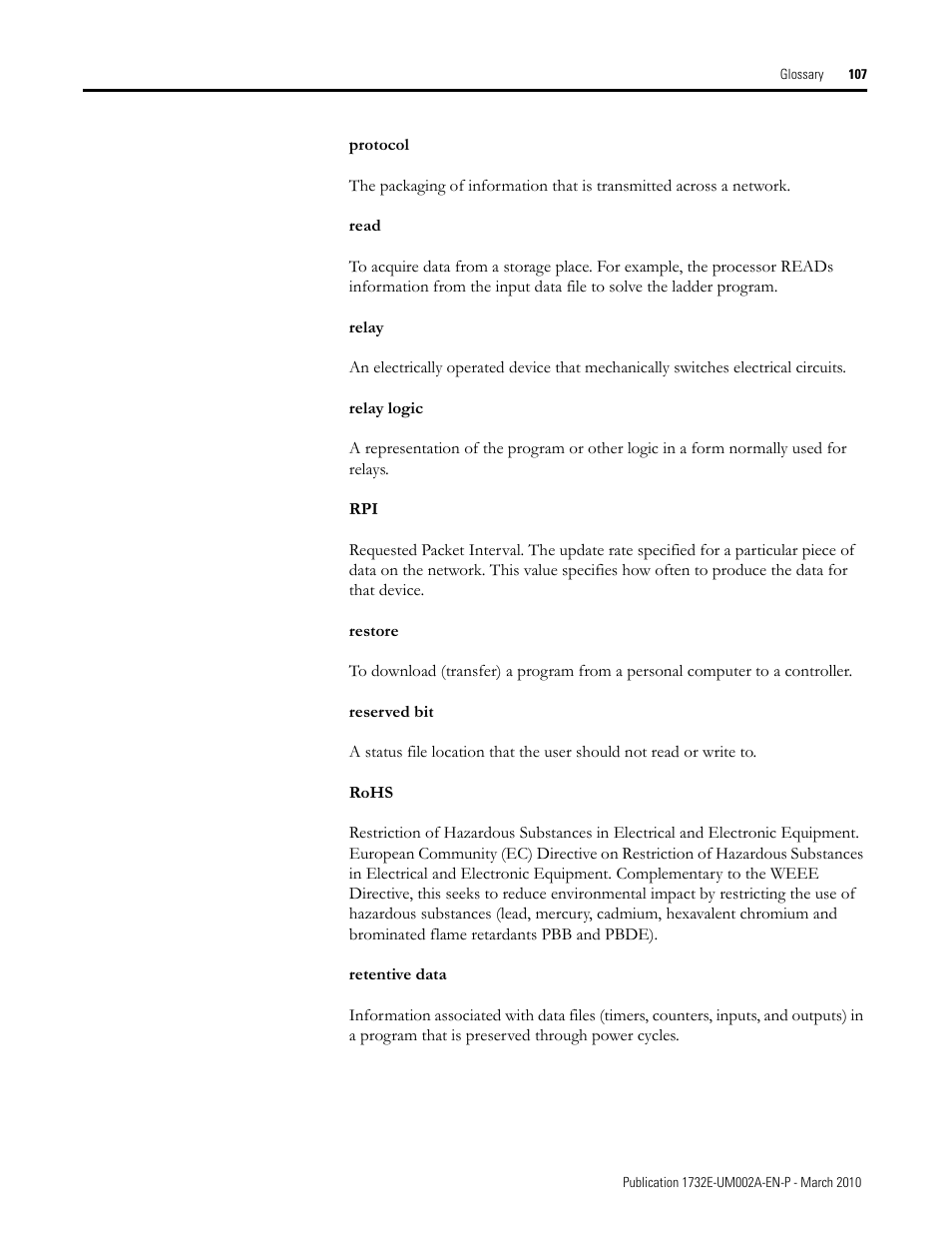 Rockwell Automation 1732E-IB16M12SOEDR EtherNet/IP ArmorBlock supporting Sequence of Events User Manual | Page 115 / 132