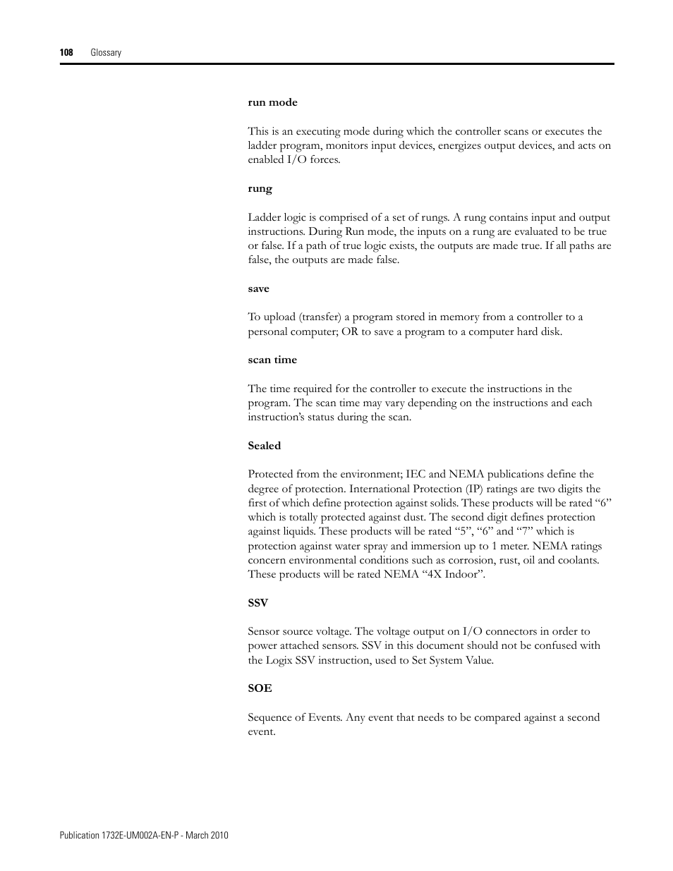 Rockwell Automation 1732E-IB16M12SOEDR EtherNet/IP ArmorBlock supporting Sequence of Events User Manual | Page 116 / 132