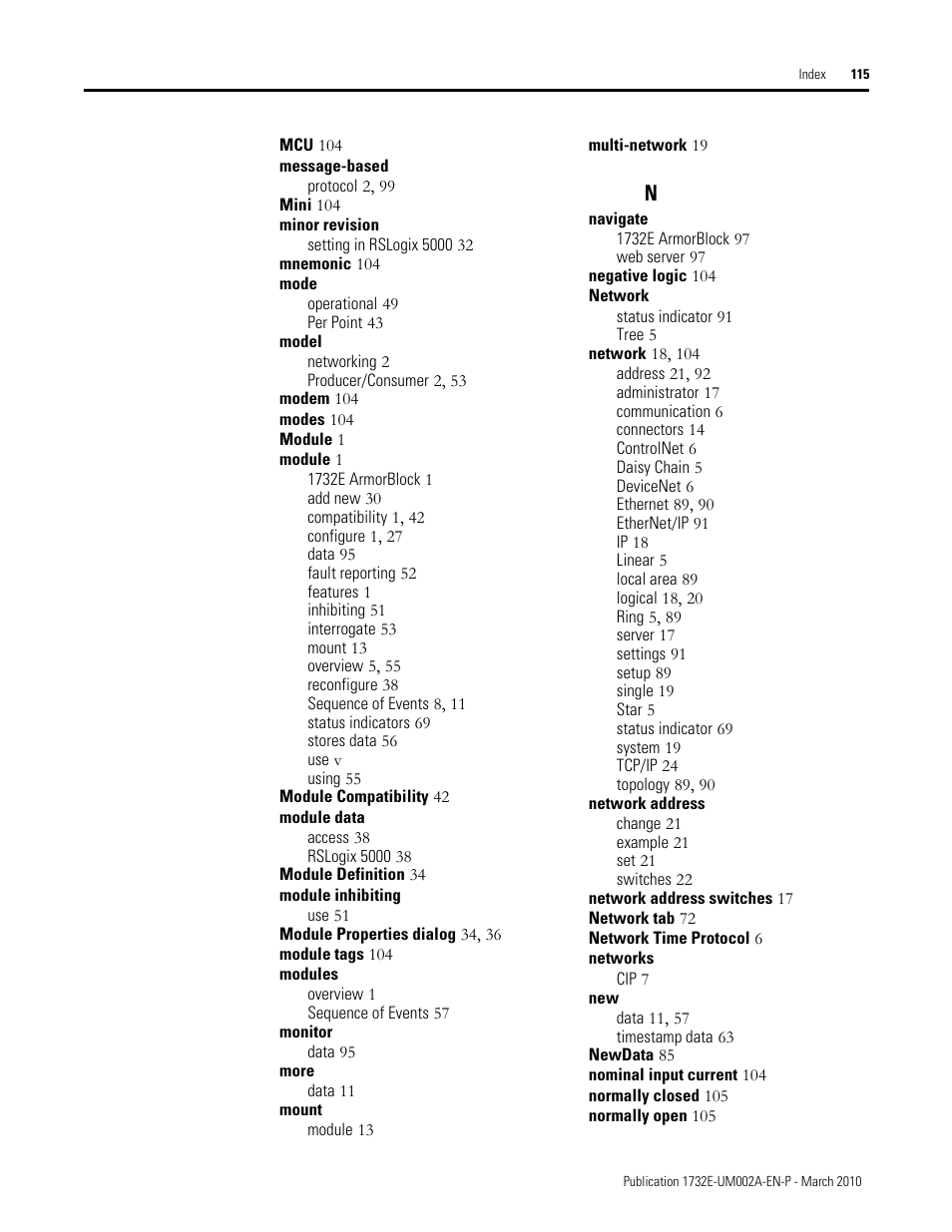 Rockwell Automation 1732E-IB16M12SOEDR EtherNet/IP ArmorBlock supporting Sequence of Events User Manual | Page 123 / 132