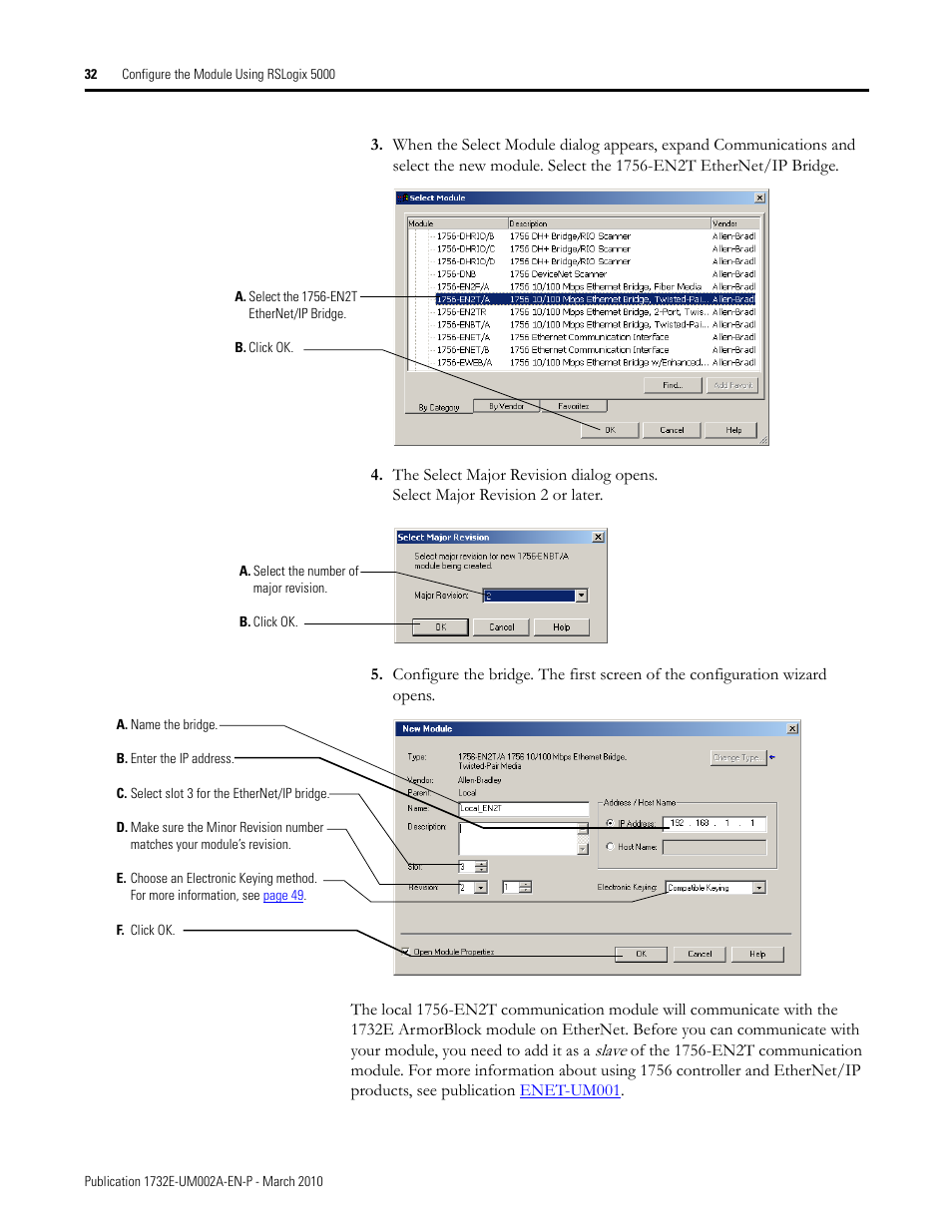 Rockwell Automation 1732E-IB16M12SOEDR EtherNet/IP ArmorBlock supporting Sequence of Events User Manual | Page 40 / 132