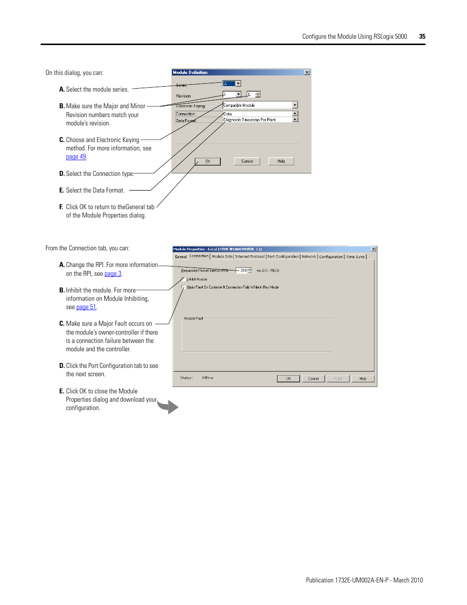 Rockwell Automation 1732E-IB16M12SOEDR EtherNet/IP ArmorBlock supporting Sequence of Events User Manual | Page 43 / 132