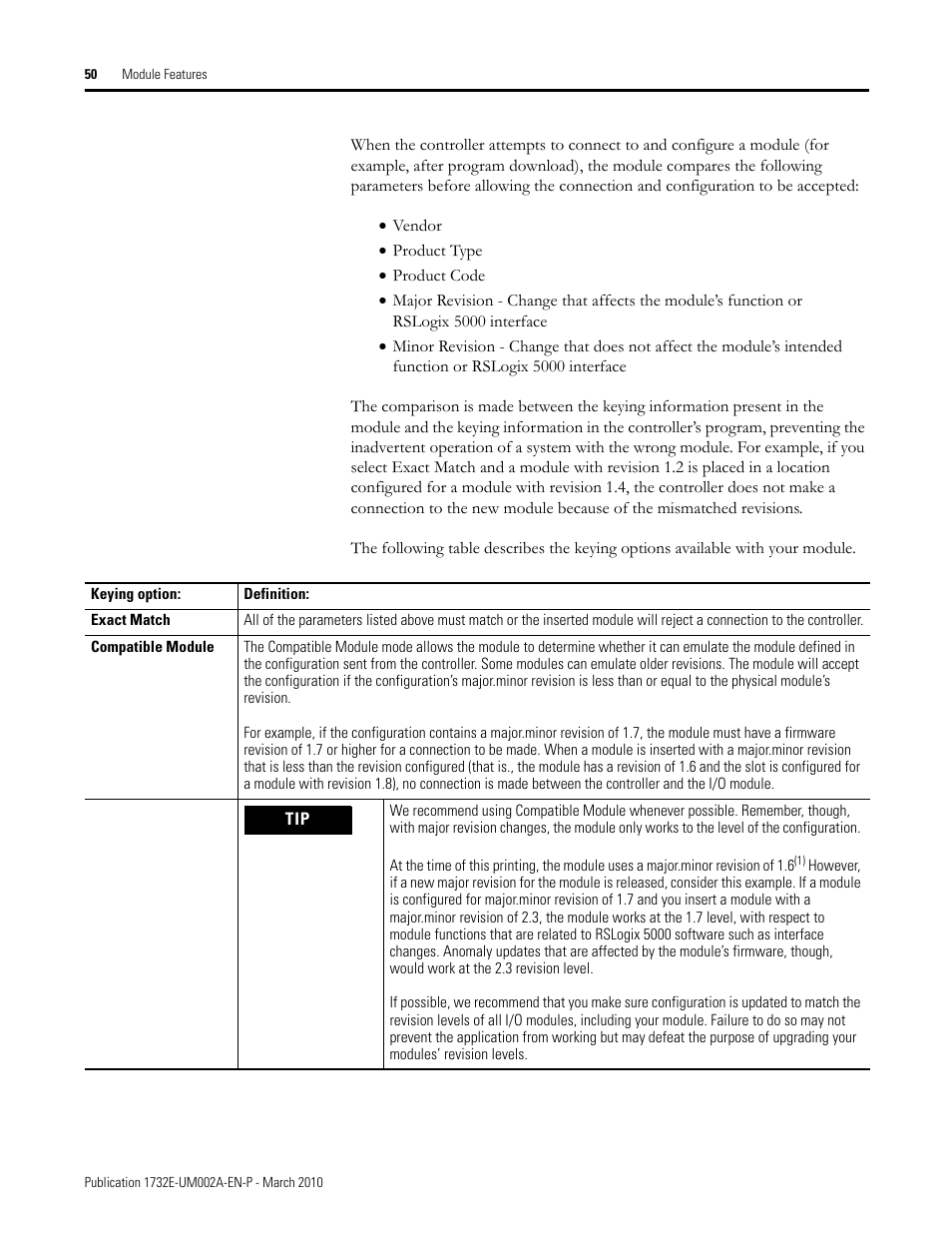 Rockwell Automation 1732E-IB16M12SOEDR EtherNet/IP ArmorBlock supporting Sequence of Events User Manual | Page 58 / 132