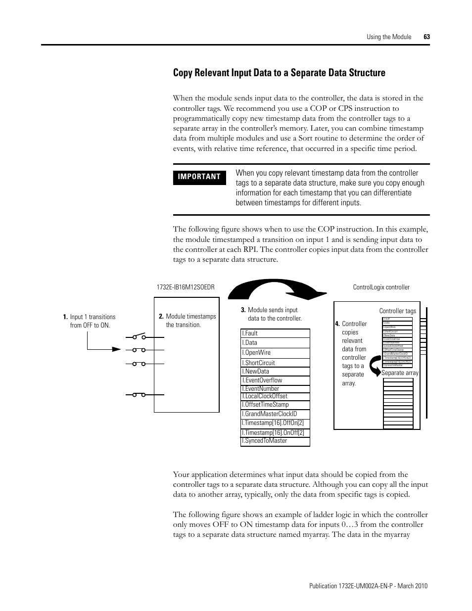 Rockwell Automation 1732E-IB16M12SOEDR EtherNet/IP ArmorBlock supporting Sequence of Events User Manual | Page 71 / 132