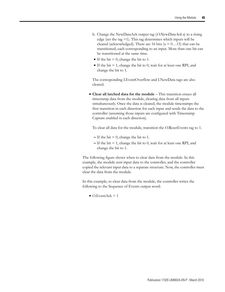 Rockwell Automation 1732E-IB16M12SOEDR EtherNet/IP ArmorBlock supporting Sequence of Events User Manual | Page 73 / 132