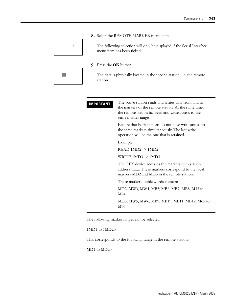 Rockwell Automation 1760-xxxx Pico GFX-70 Controllers User Manual User Manual | Page 101 / 400