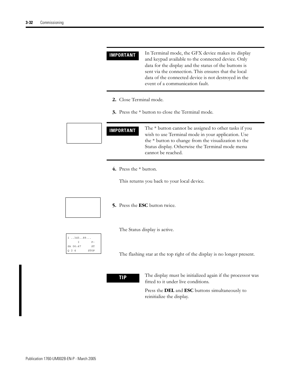Rockwell Automation 1760-xxxx Pico GFX-70 Controllers User Manual User Manual | Page 110 / 400