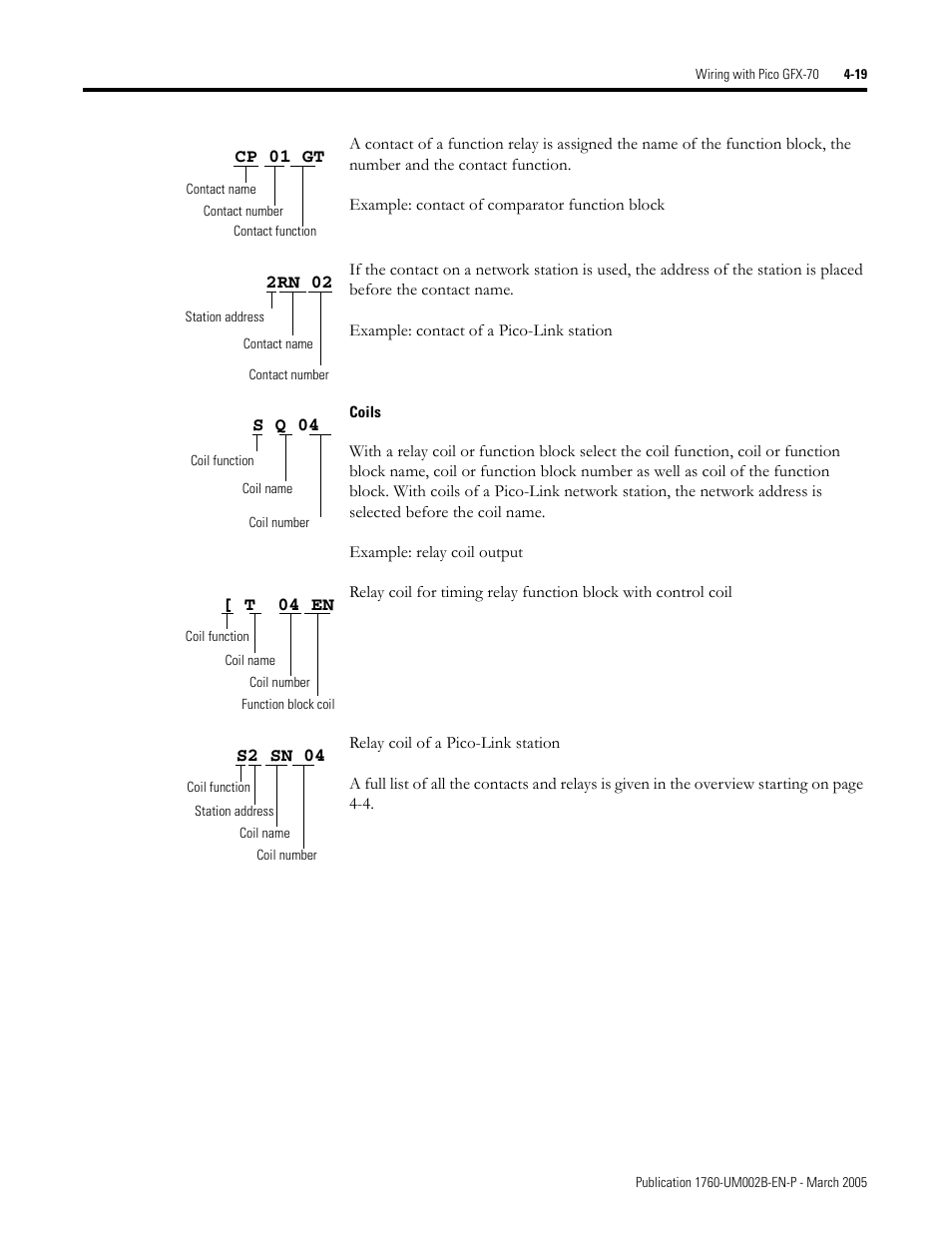 Rockwell Automation 1760-xxxx Pico GFX-70 Controllers User Manual User Manual | Page 129 / 400