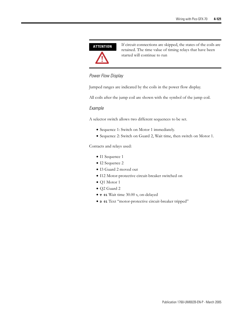 Rockwell Automation 1760-xxxx Pico GFX-70 Controllers User Manual User Manual | Page 231 / 400