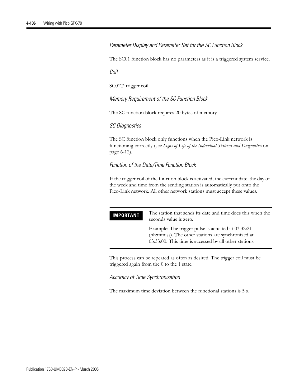 Rockwell Automation 1760-xxxx Pico GFX-70 Controllers User Manual User Manual | Page 246 / 400