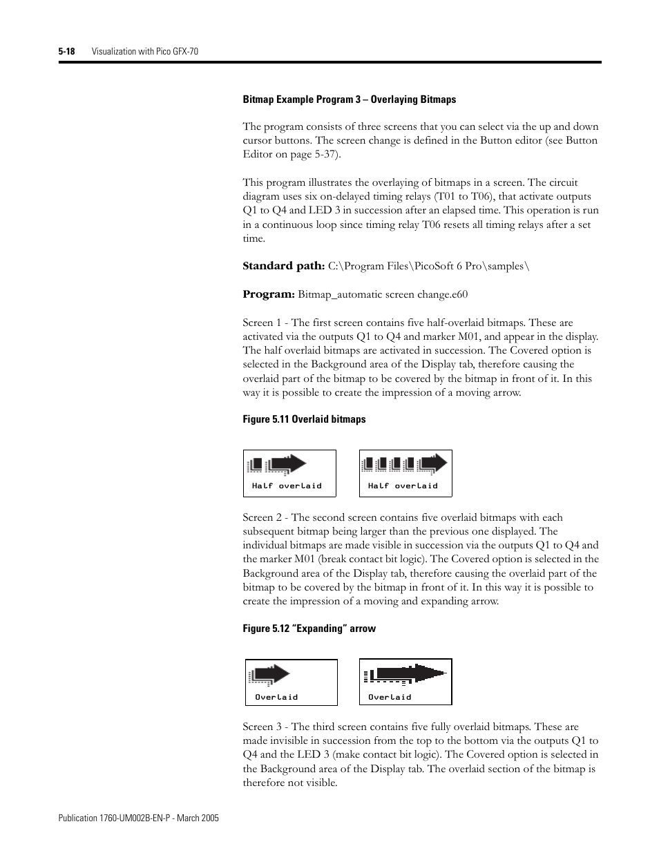 Rockwell Automation 1760-xxxx Pico GFX-70 Controllers User Manual User Manual | Page 286 / 400