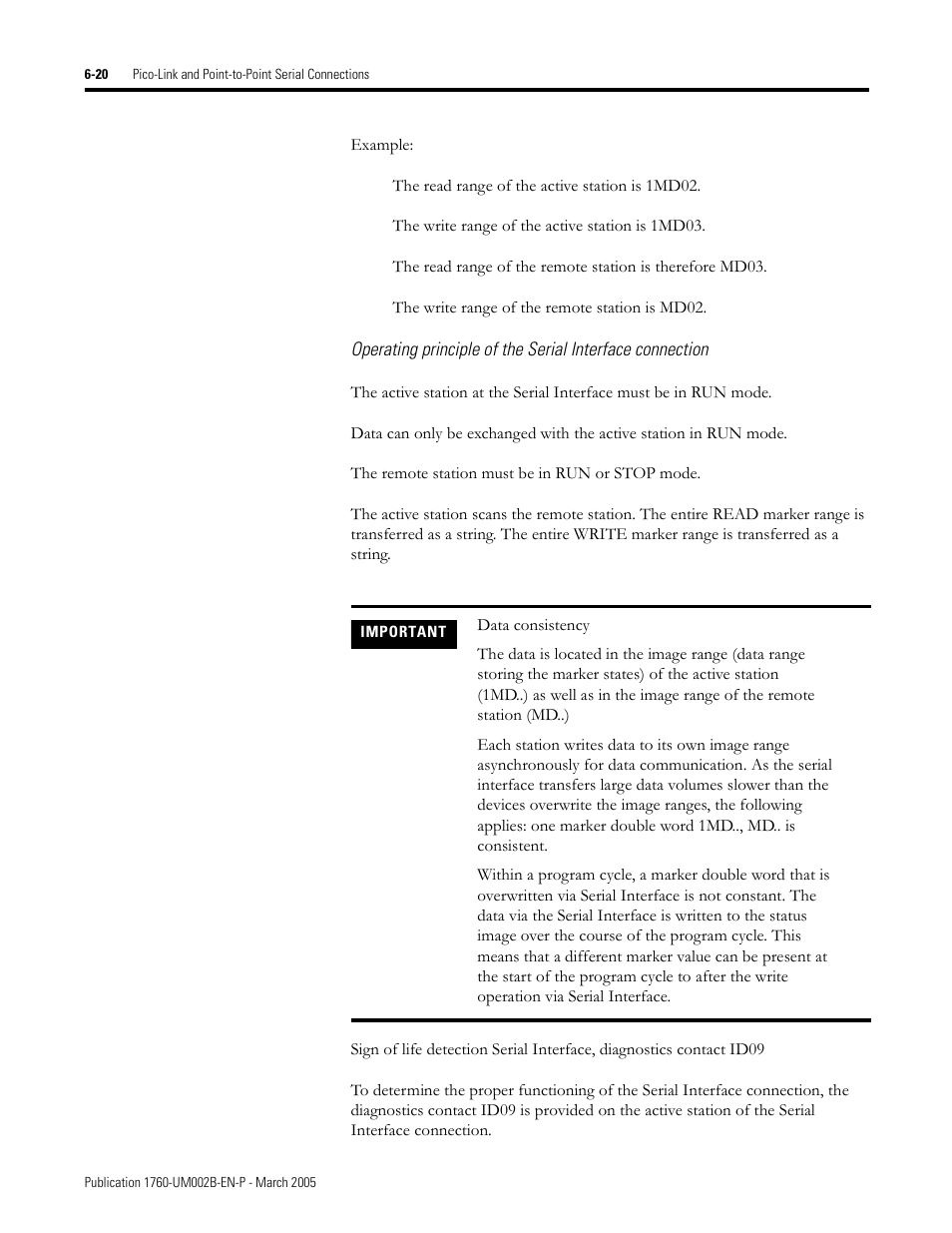 Rockwell Automation 1760-xxxx Pico GFX-70 Controllers User Manual User Manual | Page 326 / 400