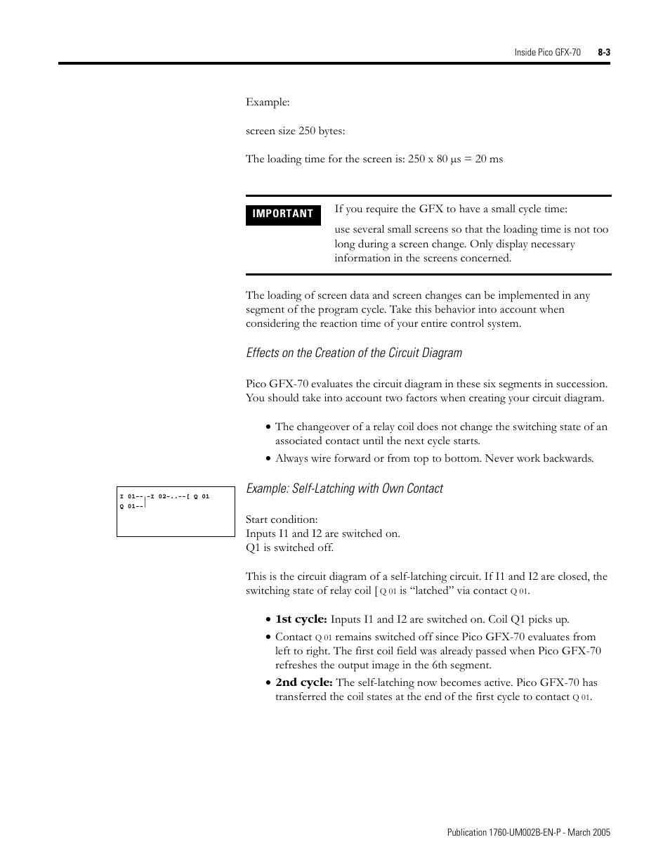 Rockwell Automation 1760-xxxx Pico GFX-70 Controllers User Manual User Manual | Page 357 / 400