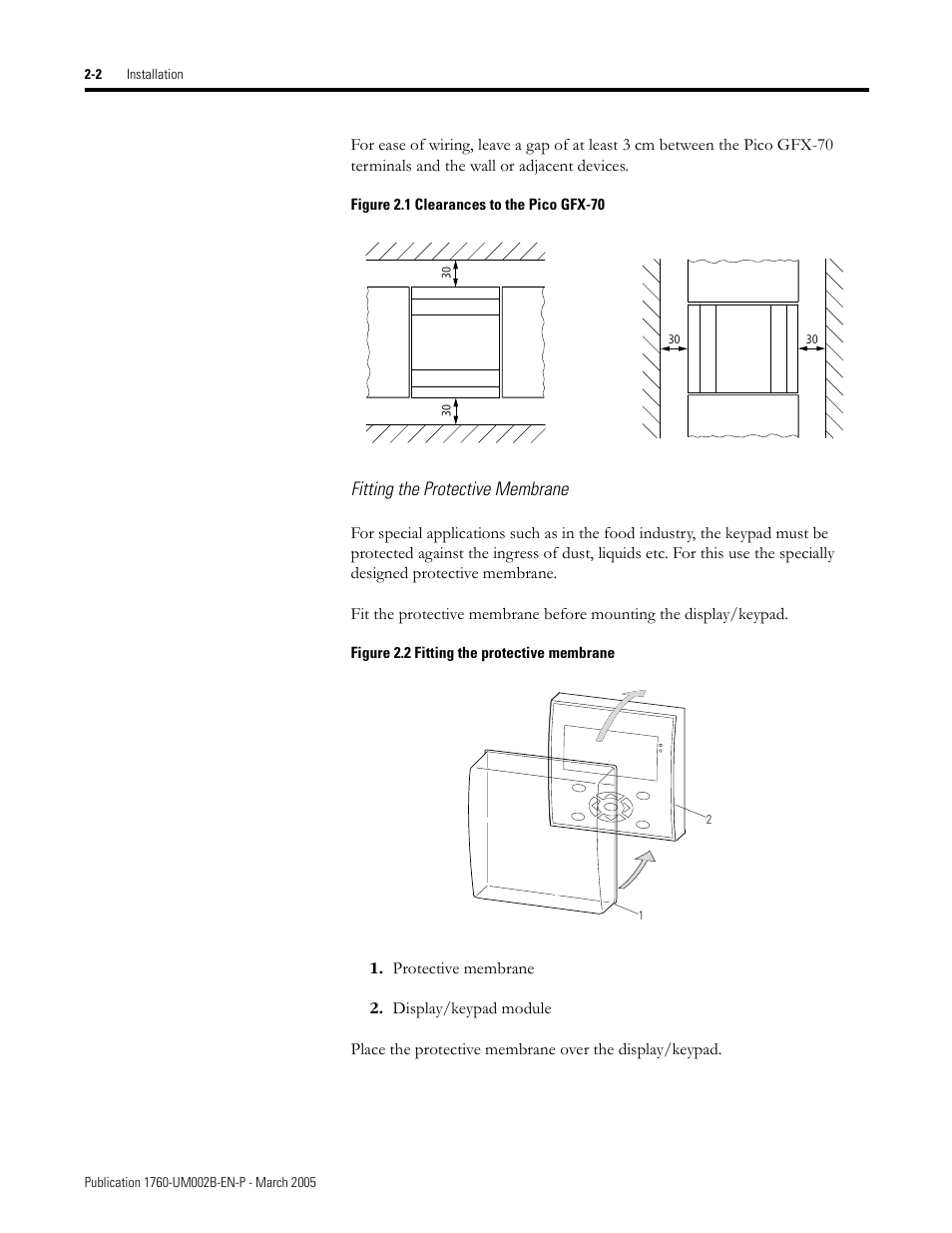 Rockwell Automation 1760-xxxx Pico GFX-70 Controllers User Manual User Manual | Page 36 / 400