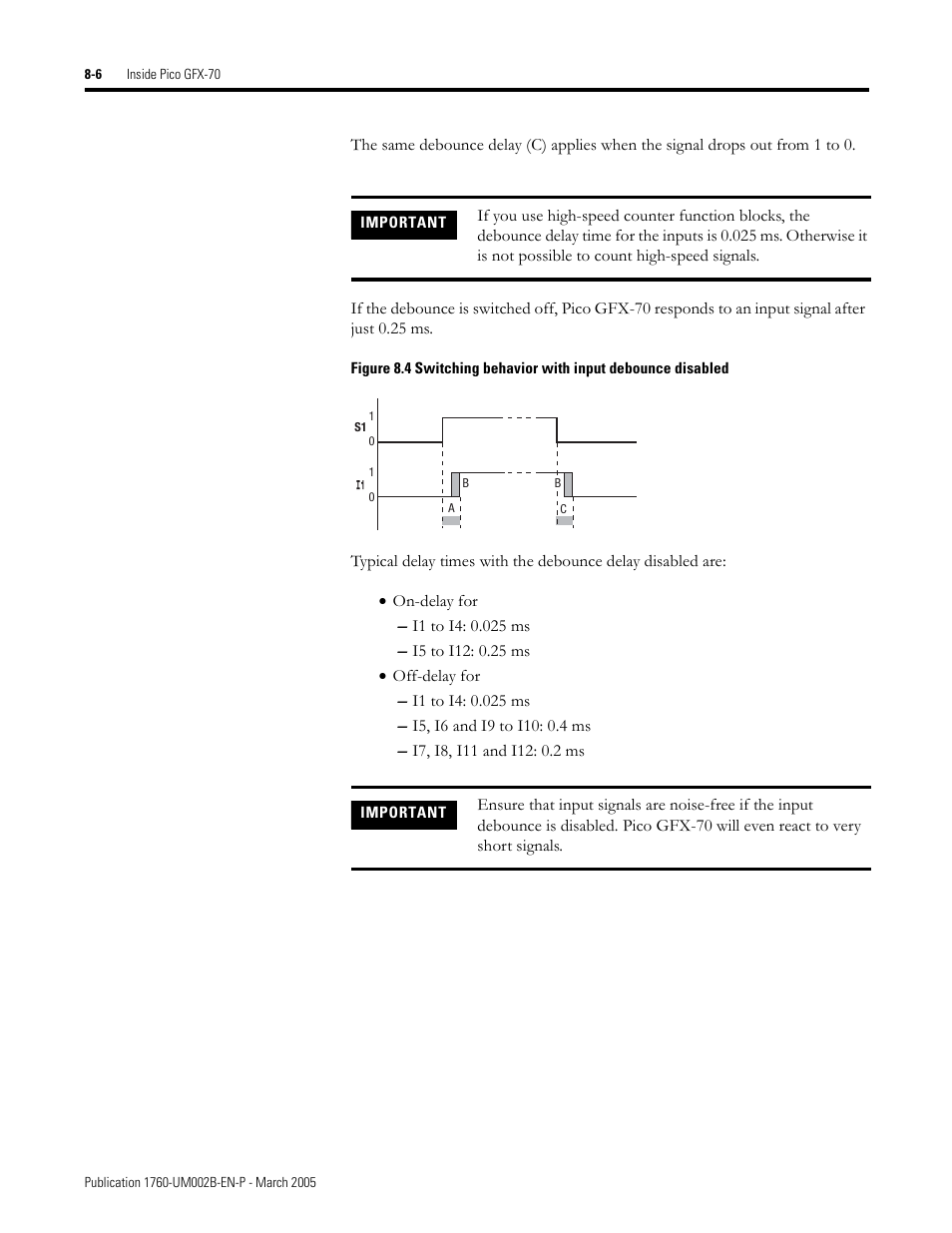 Rockwell Automation 1760-xxxx Pico GFX-70 Controllers User Manual User Manual | Page 360 / 400