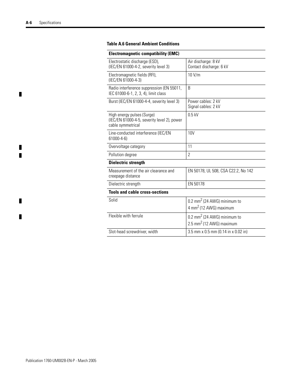 Rockwell Automation 1760-xxxx Pico GFX-70 Controllers User Manual User Manual | Page 378 / 400