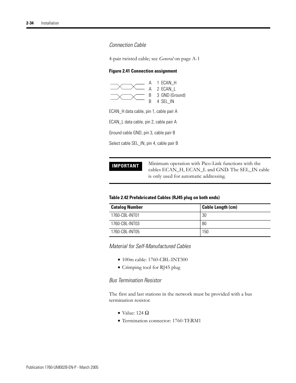 Rockwell Automation 1760-xxxx Pico GFX-70 Controllers User Manual User Manual | Page 68 / 400