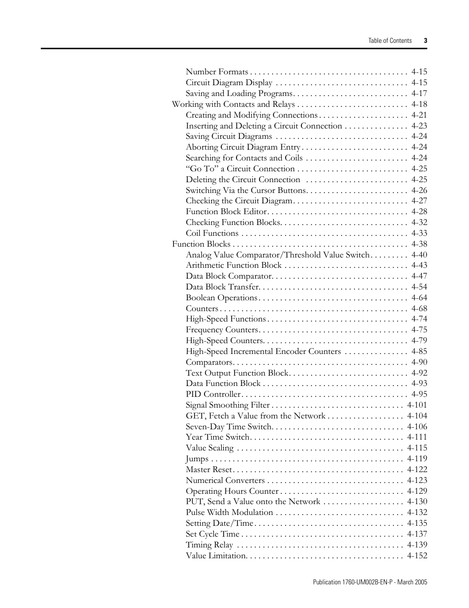 Rockwell Automation 1760-xxxx Pico GFX-70 Controllers User Manual User Manual | Page 9 / 400