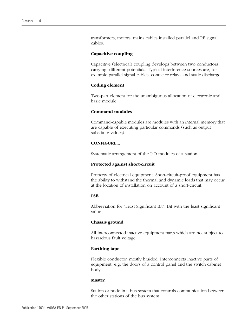 Rockwell Automation 1760-DNET Pico DeviceNet Communications Module User Manual User Manual | Page 158 / 168