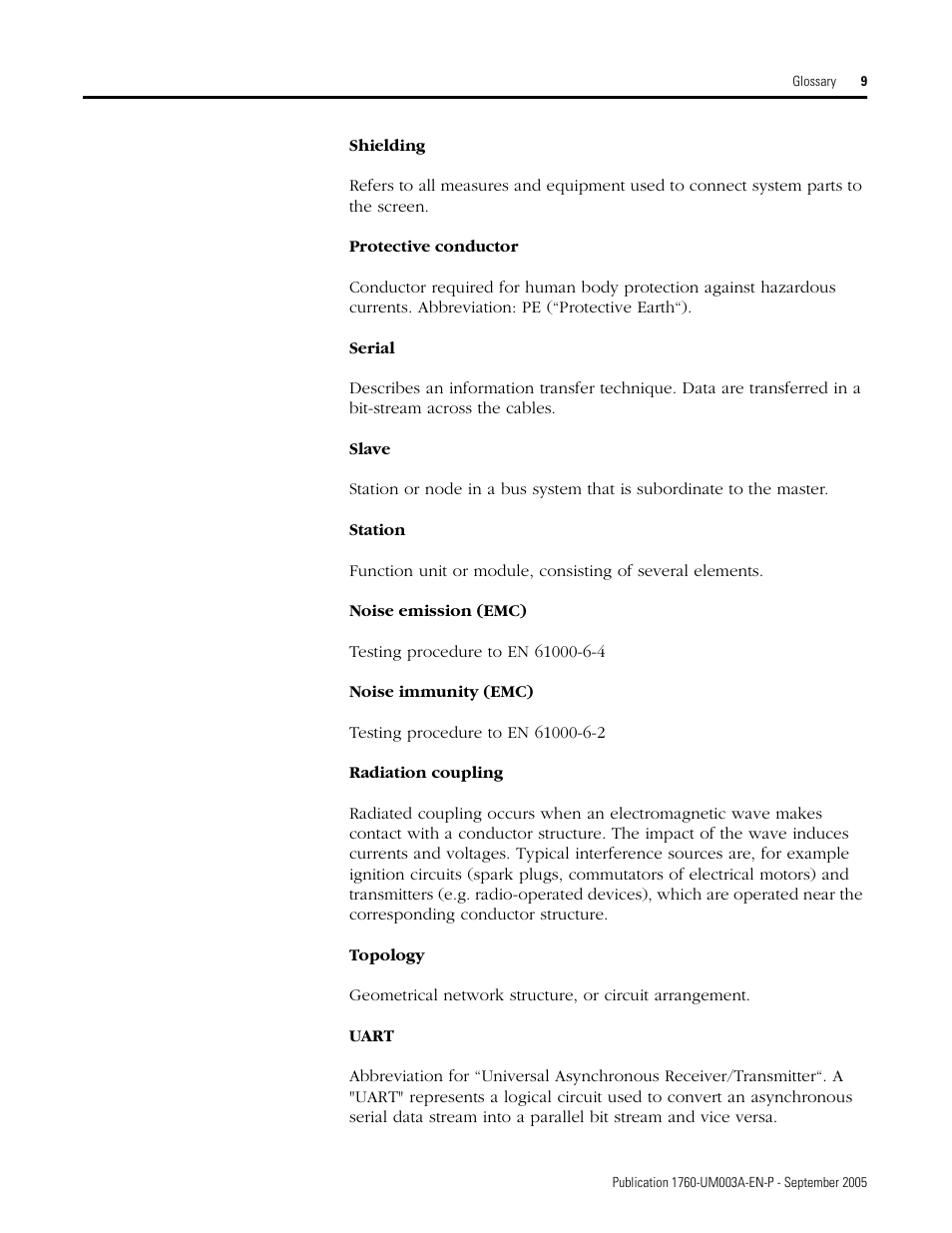 Rockwell Automation 1760-DNET Pico DeviceNet Communications Module User Manual User Manual | Page 161 / 168