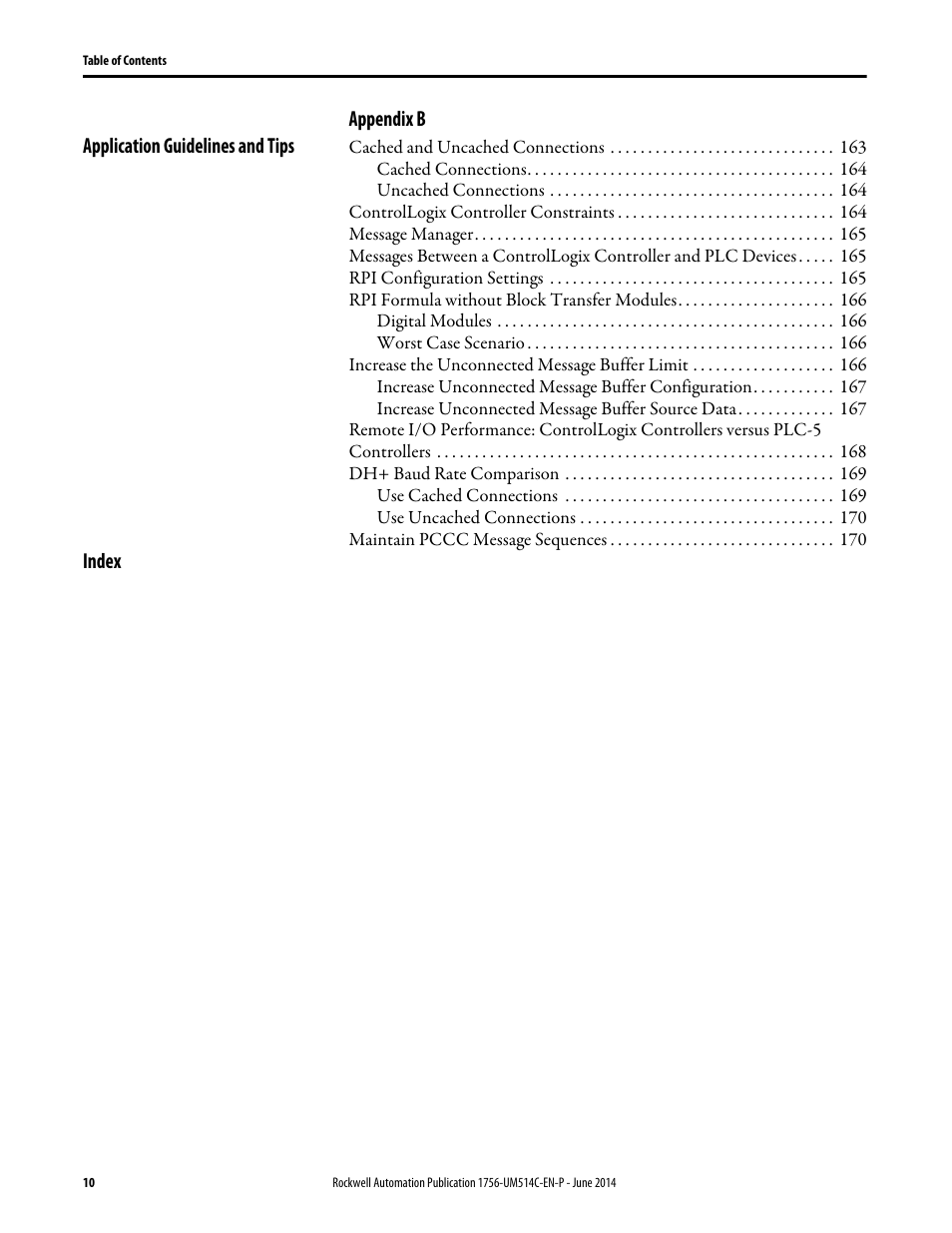 Rockwell Automation 1756-DHRIO_DHRIOXT ControlLogix Data Highway Plus-Remote I/O Communication Interface Module User Manual | Page 10 / 176