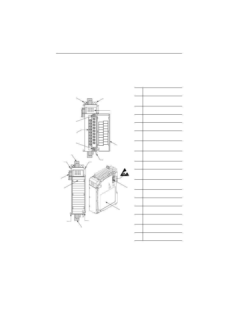 Module description | Rockwell Automation 1769-IA16 Compact 1769-IA16 120V ac Input Module User Manual | Page 3 / 16