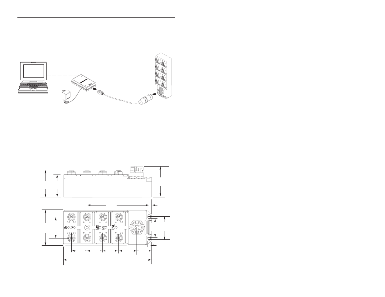 Mount the armorblock module, Mounting dimensions | Rockwell Automation 1792-IB16LP INSTL INSTR 16 INPUT MODULE User Manual | Page 3 / 10