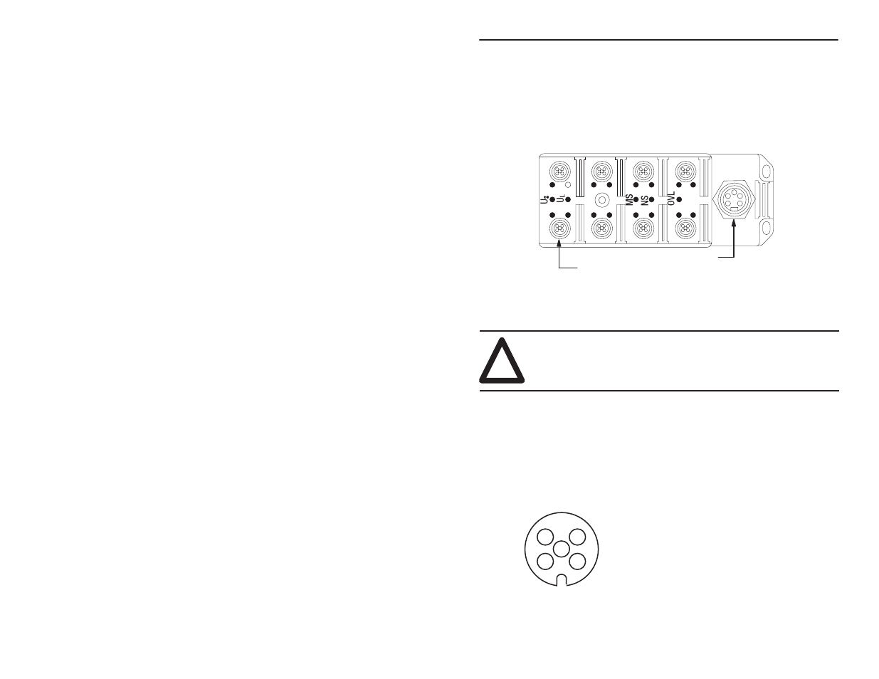 Connect the wiring to the armorblock module, Connecting the input wiring | Rockwell Automation 1792-IB16LP INSTL INSTR 16 INPUT MODULE User Manual | Page 4 / 10