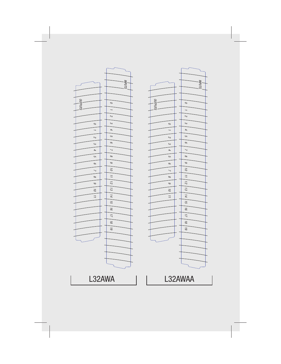 Door labels, L32awaa l32awa | Rockwell Automation 1766-L32xxx MicroLogix 1400 Programmable Controllers Installation Instructions User Manual | Page 38 / 45