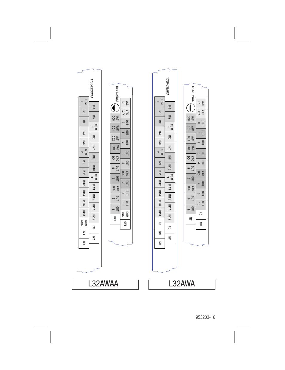 L32awa, L32awaa | Rockwell Automation 1766-L32xxx MicroLogix 1400 Programmable Controllers Installation Instructions User Manual | Page 39 / 45