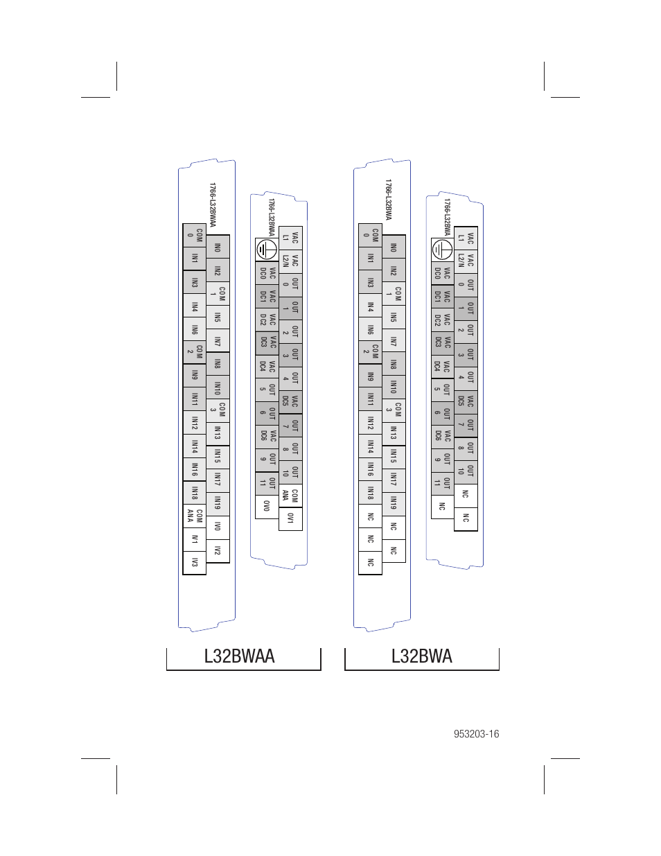 L32bwa l32bwaa | Rockwell Automation 1766-L32xxx MicroLogix 1400 Programmable Controllers Installation Instructions User Manual | Page 41 / 45