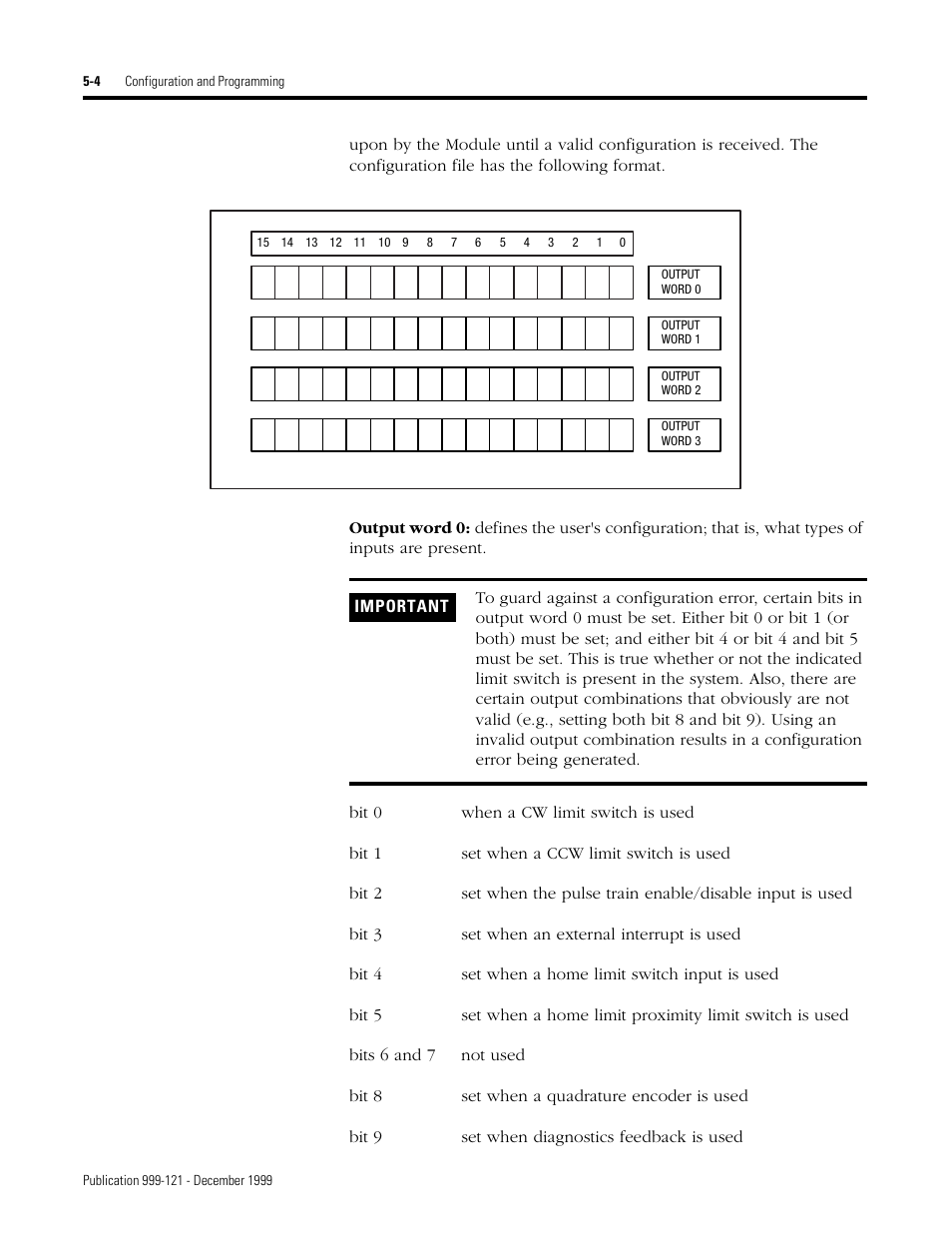 Rockwell Automation 1746-HSTP1 Stepper Controller Module/ User Manual User Manual | Page 39 / 82