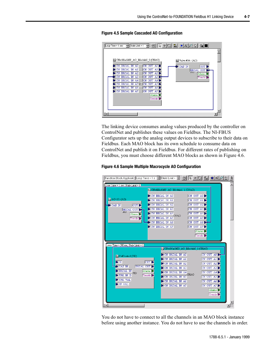 Rockwell Automation 1788-CN2FF ControlNet-to-FOUNDATION Fieldbus H1 Linking Device User Manual User Manual | Page 33 / 56