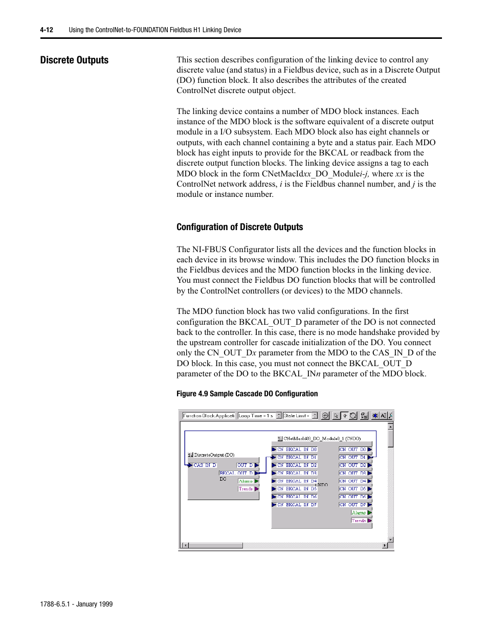 Rockwell Automation 1788-CN2FF ControlNet-to-FOUNDATION Fieldbus H1 Linking Device User Manual User Manual | Page 38 / 56