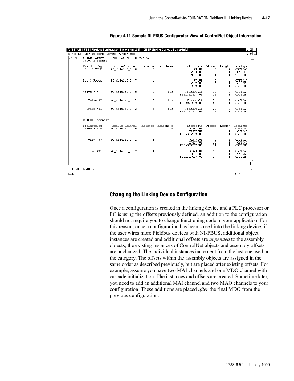 Rockwell Automation 1788-CN2FF ControlNet-to-FOUNDATION Fieldbus H1 Linking Device User Manual User Manual | Page 43 / 56