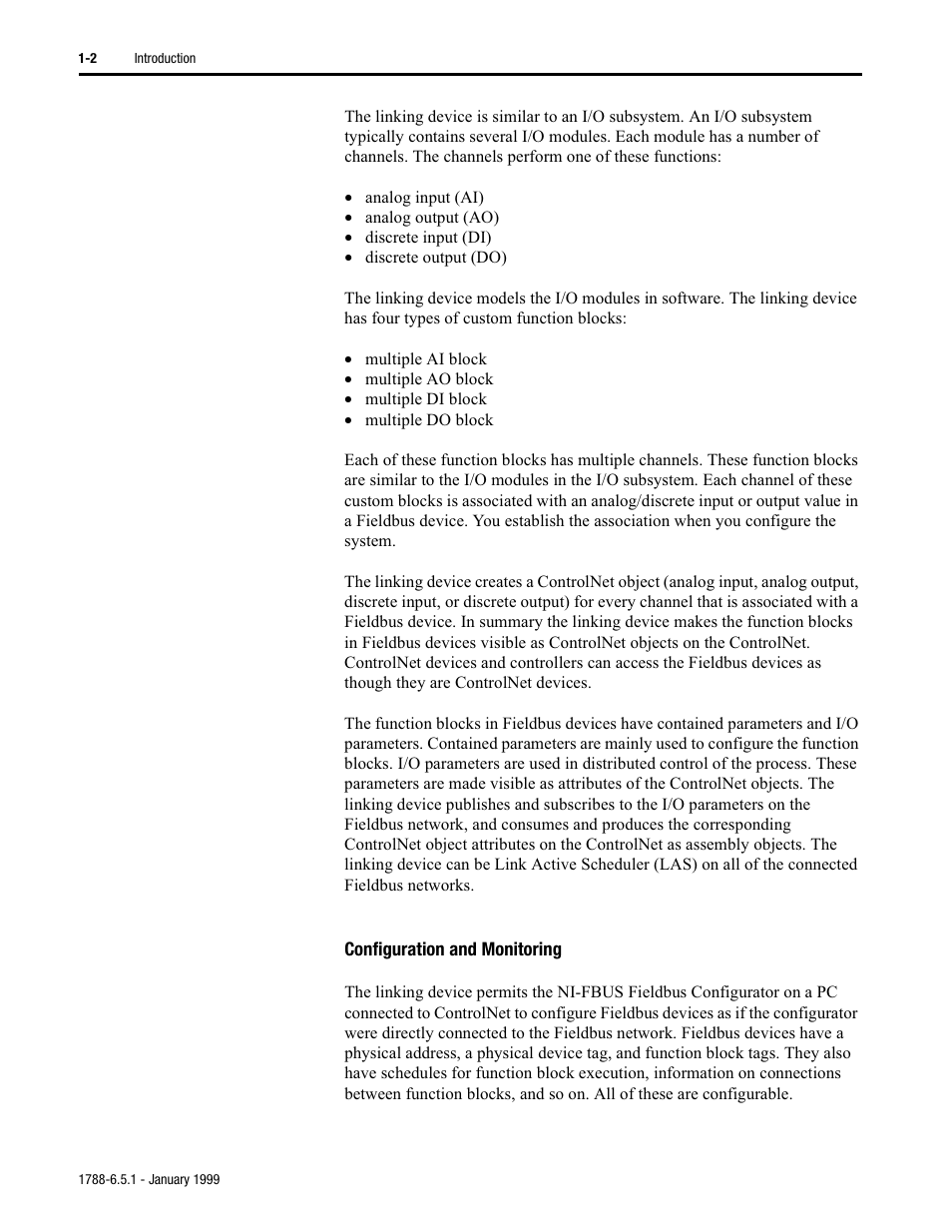 Rockwell Automation 1788-CN2FF ControlNet-to-FOUNDATION Fieldbus H1 Linking Device User Manual User Manual | Page 6 / 56