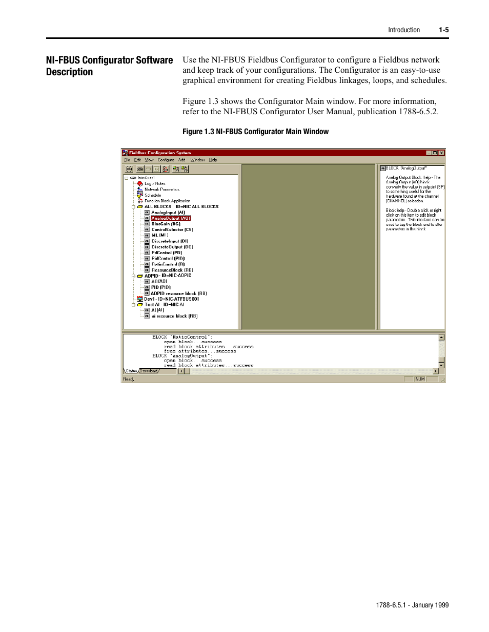 Ni-fbus configurator software description | Rockwell Automation 1788-CN2FF ControlNet-to-FOUNDATION Fieldbus H1 Linking Device User Manual User Manual | Page 9 / 56